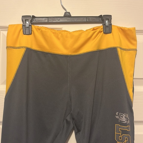 Rivalry Threads LSU Tigers Ladies Leggings - Size L - Picture 4 of 7
